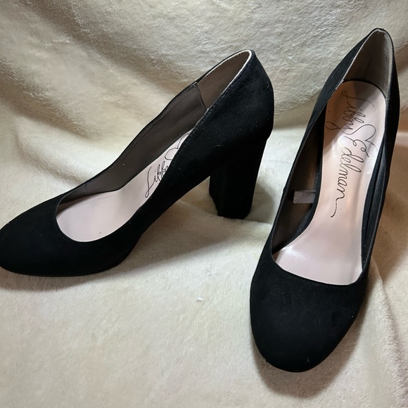 Libby Edelman Classic Black Heels - Picture 1 of 3